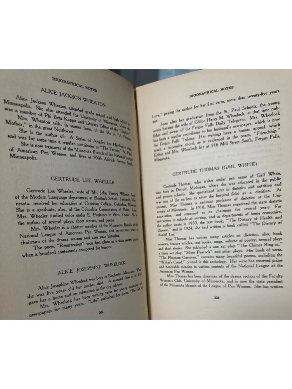 MINNESOTA VERSE AN ANTHOLOGY 1st Ed. Edited Maude C. Schilplin 1934 Poetry Poems - Picture 9 of 12